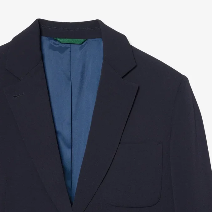 Blazer fluide en piqué