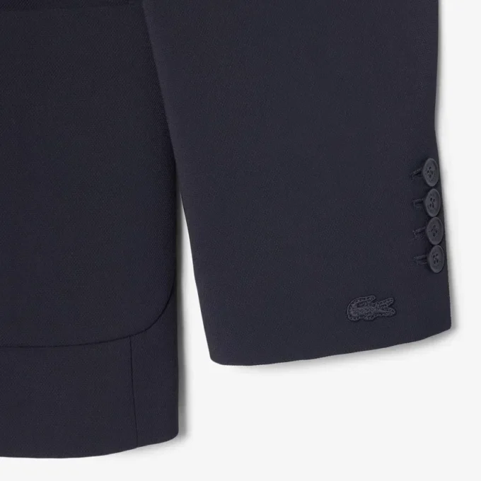 Blazer fluide en piqué