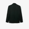 Blazer Runway à col châle en satin