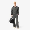 Blouson aviateur en jersey de laine mérinos pour homme