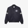 Blouson aviateur imperméable pour homme avec écusson brodé
