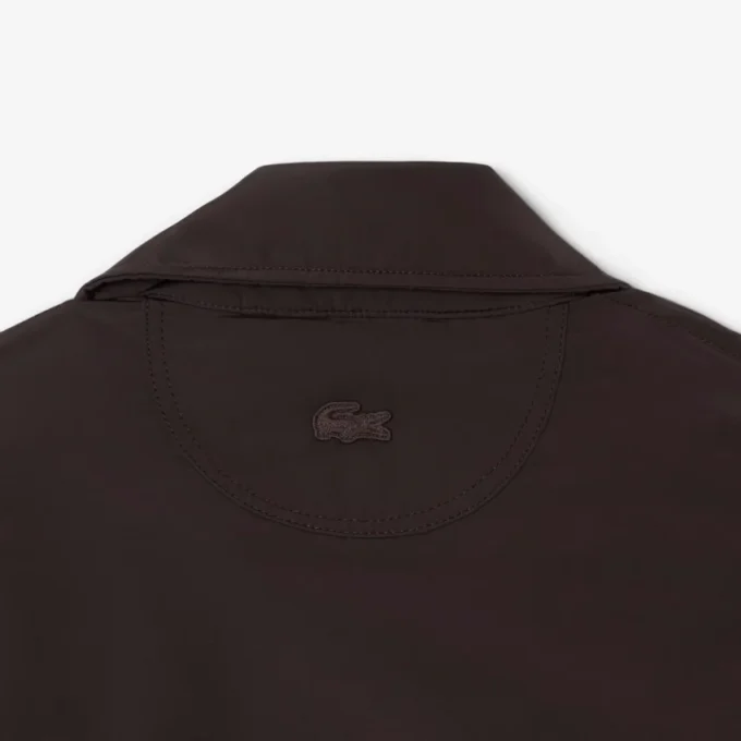 Blouson aviateur imperméable pour homme avec insigne