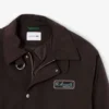 Blouson aviateur imperméable pour homme avec insigne