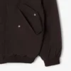 Blouson aviateur imperméable pour homme avec insigne