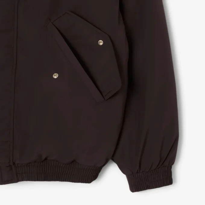 Blouson aviateur imperméable pour homme avec insigne