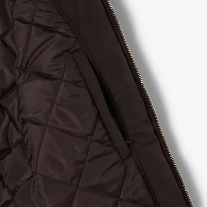 Blouson aviateur imperméable pour homme avec insigne