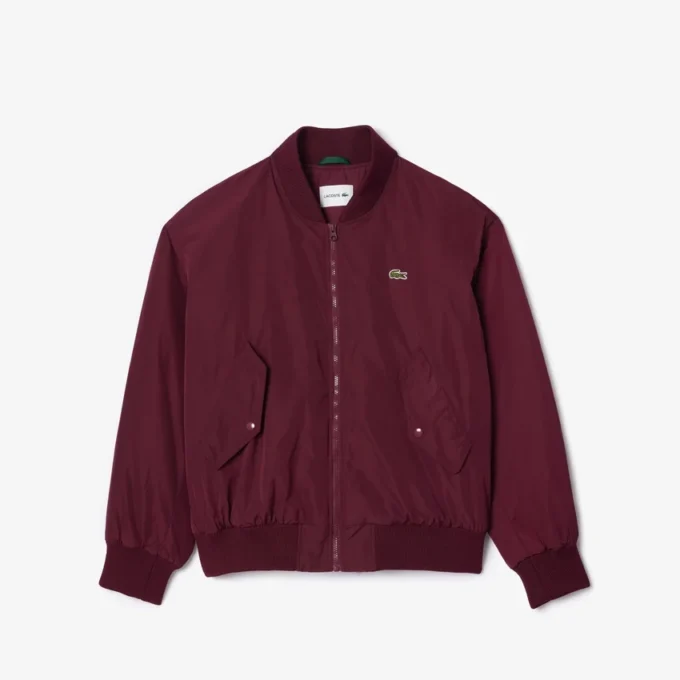 Blouson aviateur oversize à poignets côtelés pour femme