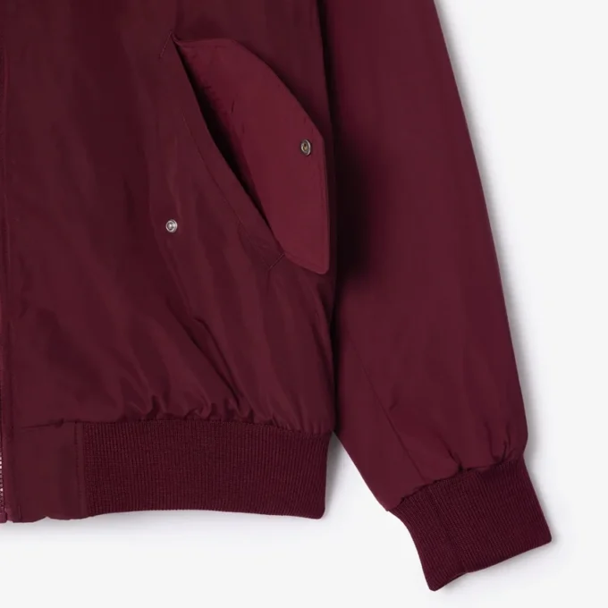 Blouson aviateur oversize à poignets côtelés pour femme