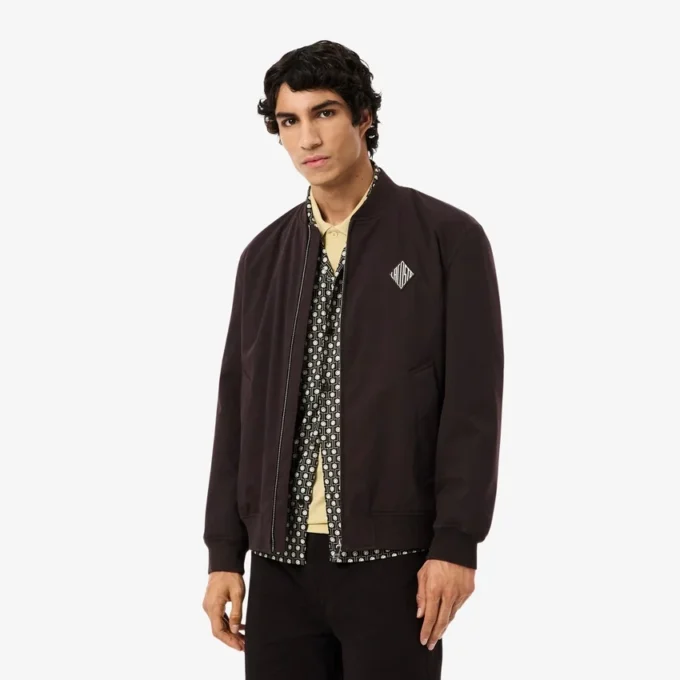 Blouson aviateur rétro avec écusson, déperlant Blouson aviateur rétro avec écusson, déperlant