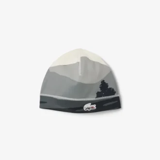 Bonnet en polaire imprimé paysage Sport pour homme