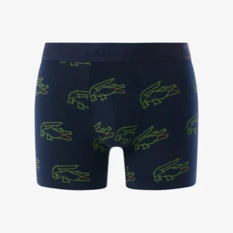 Boxers en coton stretch imprimé Croc pour homme