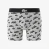 Boxers en coton stretch imprimés intégralement pour homme