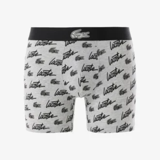 Boxers en coton stretch imprimés intégralement pour homme