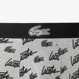 Boxers en coton stretch imprimés intégralement pour homme