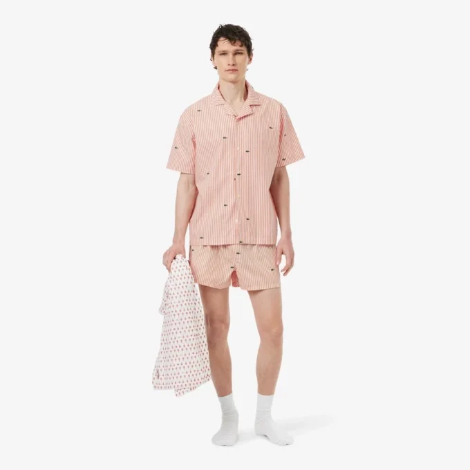 Boxers en popeline édition Roland Garros