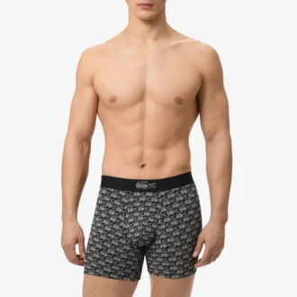 Boxers imprimés en coton stretch pour homme