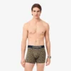Boxers imprimés en coton stretch pour homme