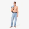 Boxers imprimés en coton stretch pour homme