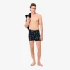 Boxers imprimés en coton stretch pour homme