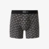 Boxers imprimés en coton stretch pour homme