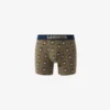 Boxers imprimés en coton stretch pour homme