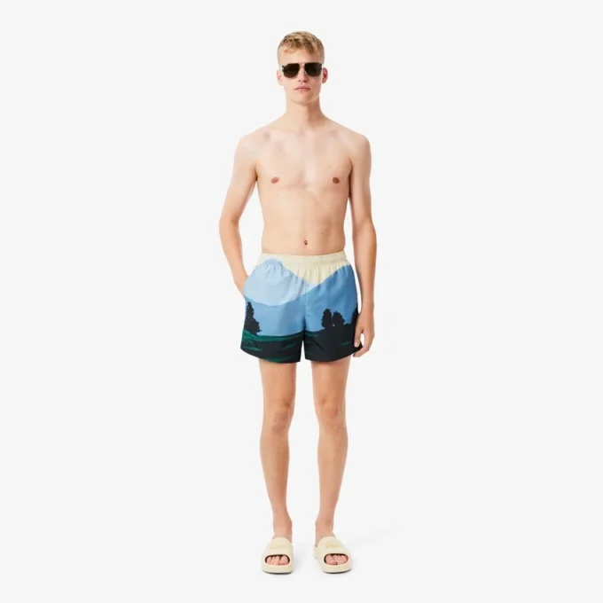 Boxers pour homme à imprimé paysage Boxers pour homme à imprimé paysage
