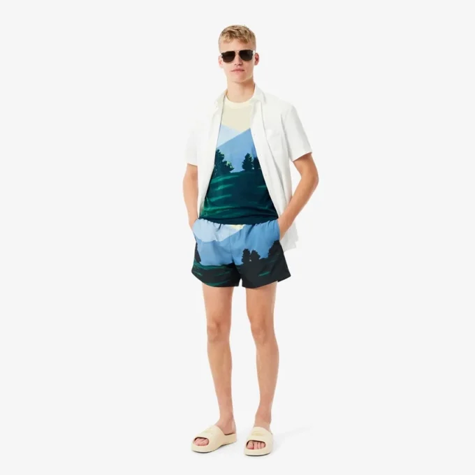 Boxers pour homme à imprimé paysage Boxers pour homme à imprimé paysage
