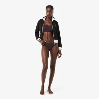 Bralette en maille avec motif crocodile
