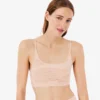 Bralette en maille avec motif crocodile