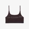 Bralette en maille avec motif crocodile