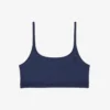 Bralette en pointelle avec logo