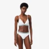 Brassière triangle en coton côtelé Brassière triangle en coton côtelé