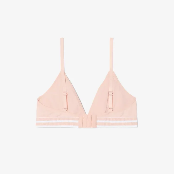 Brassière triangle en coton côtelé Brassière triangle en coton côtelé