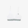 Brassière triangle en coton côtelé Brassière triangle en coton côtelé