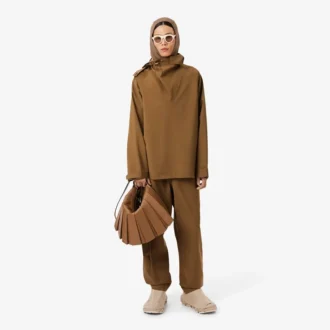 Cagoule en maille côtelée Runway
