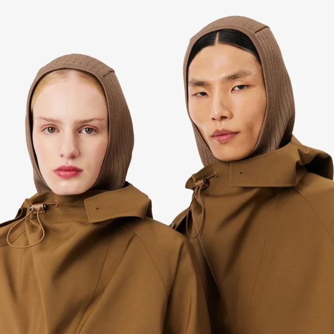 Cagoule en maille côtelée Runway