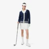 Cardigan coupe-vent stretch de golf pour femme