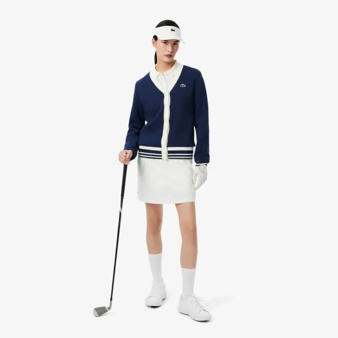 Cardigan coupe-vent stretch de golf pour femme