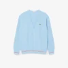 Cardigan en coton à rayures coupe décontractée pour homme