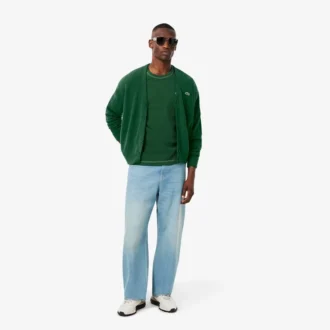Cardigan en laine coupe décontractée pour homme