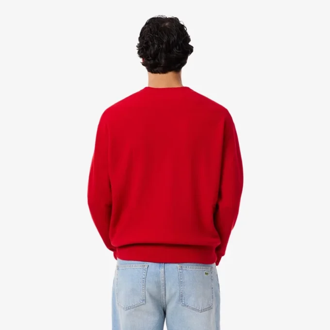 Cardigan en laine coupe décontractée pour homme