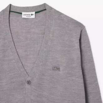 Cardigan en laine mérinos pour homme