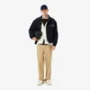Cardigan en maille côtelée fluide pour homme