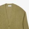 Cardigan en maille côtelée fluide pour homme