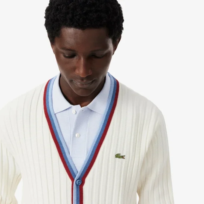 Cardigan en maille « Made in France » Édition Archive Cardigan en maille « Made in France » Édition Archive