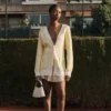 Cardigan long Tennis Court