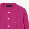 Cardigan Runway en cachemire à mailles torsadées