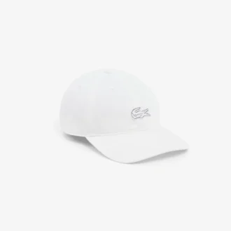 Casquette à badge en sergé de coton