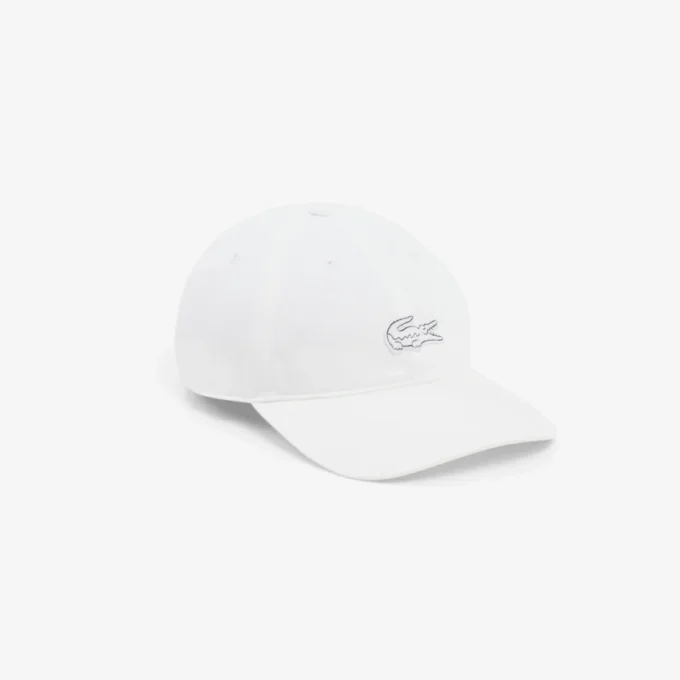 Casquette à badge en sergé de coton Casquette à badge en sergé de coton