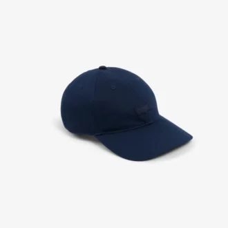 Casquette à badge en sergé de coton